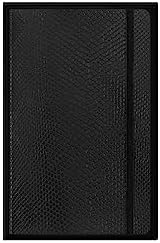 Moleskine Limited Edition Notebook Vegea, Large, Ruled, Black Boa, Soft Cover (5 x 8.25)