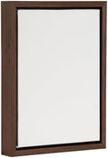 Kate and Laurel Sylvie Blank Framed Canvas Wall Art; 10x13 Brown; Modern Empty Canvas for Paint-Your-Own Art; Ready to Paint Premium Canvas Already Framed