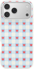 PopSockets iPhone 17 Pro Max Phone Case with MagSafe- Berry Gingham