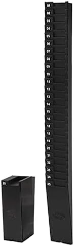 Lathem Expanding Time Card Rack for 9" Cards with 25 Pockets (25-9EX)