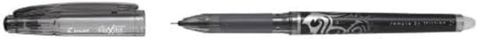 Pilot Frixion Point Erasable Rollerball 0.5 mm Tip - Black, Pack of 5