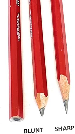 Try-Rex Jumbo Triangular Training Pencils with Eraser, Pack of 24, with Bonus Pencil Sharpener