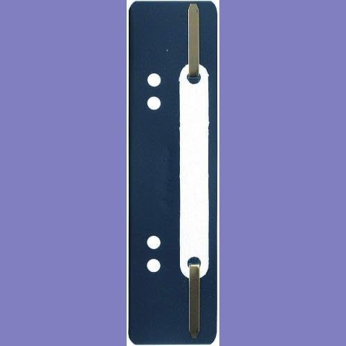 Exacompta 426006B - Pack of 250 Fixed polypro Files - Dark Blue