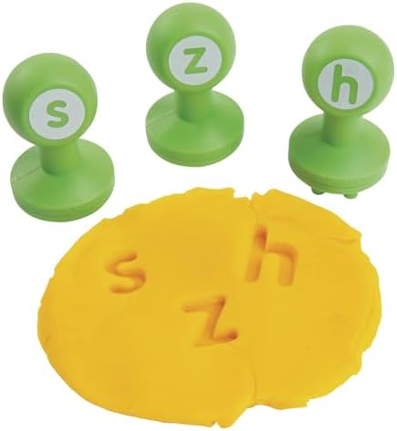 Colorations Alphabet Dough Stampers Set, Lowercase Letters, 26 Letter Stamps for Toddlers & Preschool Kids, Learn ABC & Spelling, Play Dough Creative Play for Classrooms, Daycare, School, Homeschool | For Toddlers & Preschoolers, Learn ABCs & Spelling,...