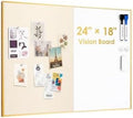 ARCOBIS Dry Erase Cork Board Combo