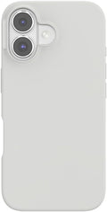 PopSockets iPhone 16 Phone Case with MagSafe, Wireless Charging Compatible, White - Horchata