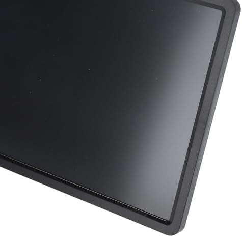 Electronic Calendar Writing Board, LCD Digital Writing Tablet with Notepad, HD Display for Time Temperature Humidity, Reusable Paperless Memo Pad for Office Home (Black)