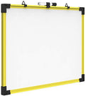 Quartet Dry Erase Whiteboard, Magnetic White Board, 18" x 24", Plastic Frame, Industrial Yellow (724120)