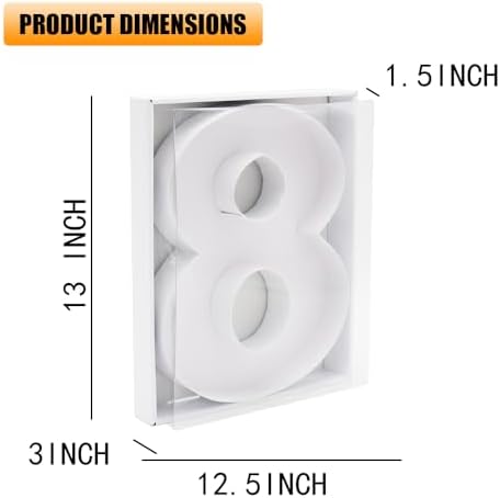 12" Fillable Cardboard Letter Charcuterie Gift Box With Cover Sweets Packaging (8)