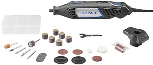 Dremel 4000-1/25 Variable Speed Rotary Tool Kit- Engraver, Polisher, and Sander- Perfect for Cutting, Detail Sanding, Engraving, Wood Carving, and Polising- 1 Attachment & 25 Accessories