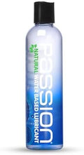 Passion Natural Water-Based Personal Lubricant, for Men & Women - 8 Fl Oz