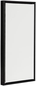 Kate and Laurel Sylvie Blank Framed Canvas Wall Art; 14x26.5 Black Beaded; Modern Empty Canvas for Paint-Your-Own Art; Ready to Paint Premium Canvas Already Framed