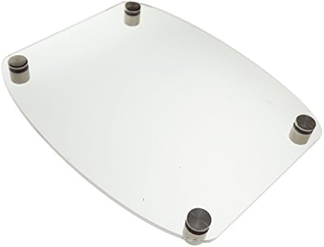 Source One Deluxe Clear Acrylic Standoff Sign Holders 1 Sign, 2 Sign & 3 Signs Available (1 Sign, 1 Pack)