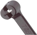 CBL TIE 120LB 9IN UV BLK NYLON
