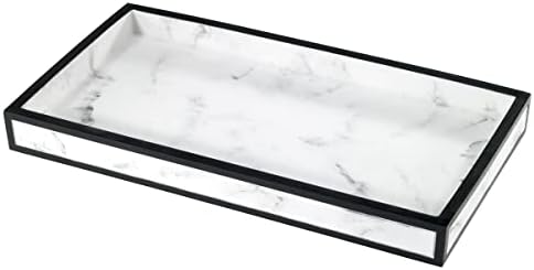 Avanti Linens - Vanity Tray, Guest Bathroom Essentials, Modern Inspired Home Decor (Jasper Collection)