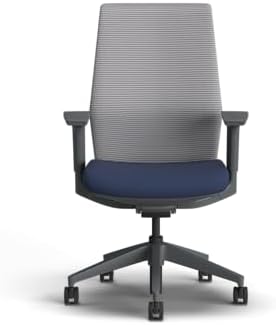 HON Cipher Ergonomic Office Chair, Office Desk Computer Chair, Indigo