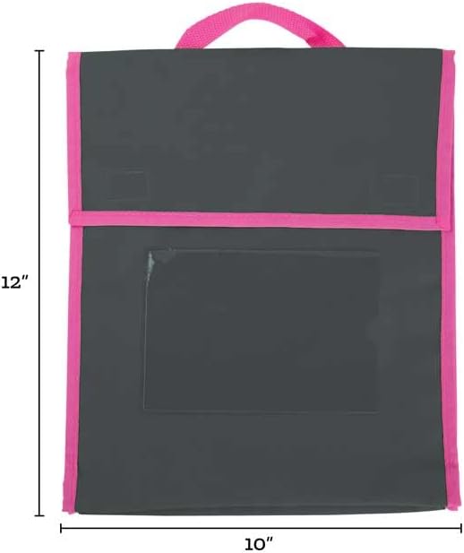 Really Good Stuff Store More Medium Book Pouches, 36-Pack, Blue