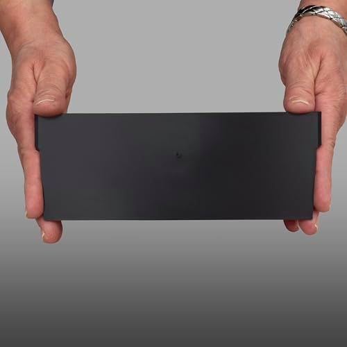 Akro-Mils 40150 Plastic Width Dividers for 4" Tall Shelf Bins, 24-Pk, Black