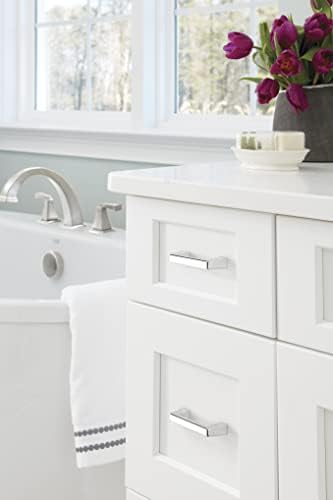 Amerock | Cabinet Pull | Polished Chrome | 3 inch (76 mm) Center to Center | Blackrock | 2 Pack | Drawer Pull | Drawer Handle | Cabinet Hardware