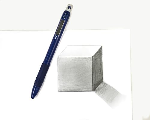 Zebra Pen Z-Grip Mechanical Pencil, 0.7mm #2 HB, Navy Barrels, 12-Pack
