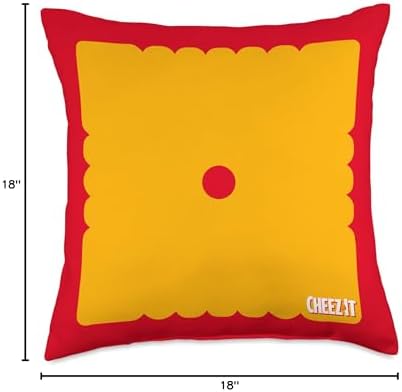 Cheez-It Cracker Throw Pillow