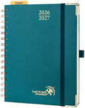 POPRUN 2026-2027 Weekly Planner 6.25" x 8.5" Weekly and Monthly Planner