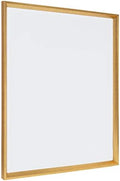 Kate and Laurel Calter Framed Magnetic Dry Erase Board, Gold 25.5x31.5