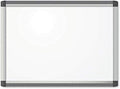 U Brands Dry Erase White Board, 24" x 18", Magnetic, Aluminum PINIT Frame