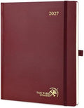 POPRUN 2027 Planner Weekly and Monthly, 8.5" x 10.5", Daily Calendar Book