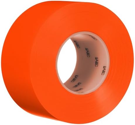 3M Durable Floor Marking Tape 971, Orange, 3 in x 36 yd, 17 mil, 1 Roll