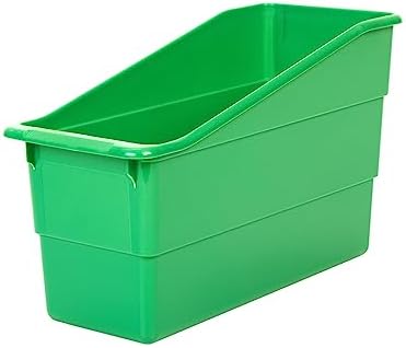 Really Good Stuff Durable Book & Binder Holders, 12-Pack, Green