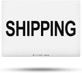 TRADESAFE Shipping Sign - Business Sign, Office Sign, Quick Install Aluminum Safety Sign, Light Reflective, UV-Resistant, Waterproof Signs for Business, 14” X 10” Shipping Department Sign