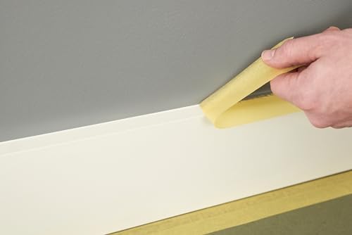 FrogTape Delicate Surface Multi-Use Painter's Tape with PAINTBLOCK, Low Adhesion, 1.41 inch Width, Yellow (280221) (Pack of 3)