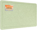 Felt Bulletin Board 36x24 inches, Decorative Pin Board for Home & Office