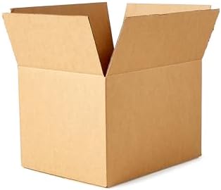 Amazon Basics Cardboard Moving Boxes, Medium 18" x 14" x 12", Brown, 20-Pack