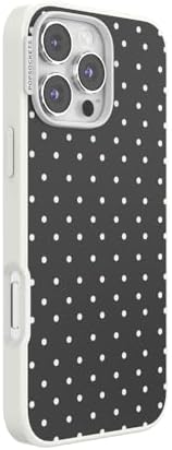 PopSockets iPhone 16 Pro Max Phone Case w/MagSafe Grip- Licorace Dot