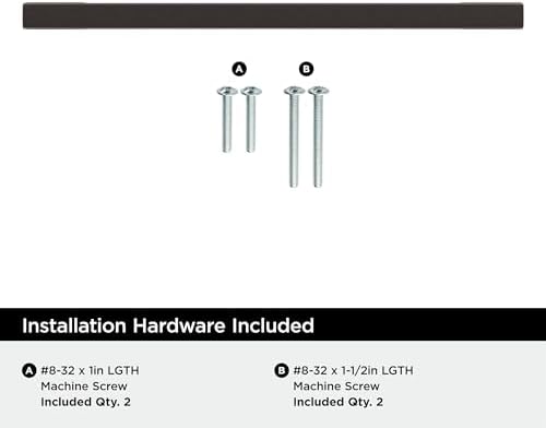 Amerock 25 Pack 5-1/16" Cityscape Oil-Rubbed Bronze Drawer Pull