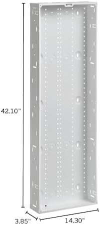 Leviton 42" Series, Structured Media Enclosure only, 47605-42N, White