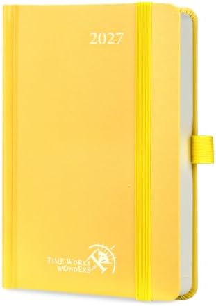 POPRUN 2027 Pocket Daily Planner One Page Per Day, 4.25"x6.25",Day Planner