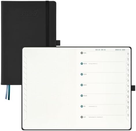 BEZEND 2026 2027 Planner Weekly Monthly (A5 5.5"x8.5") Dot-Grid Journal