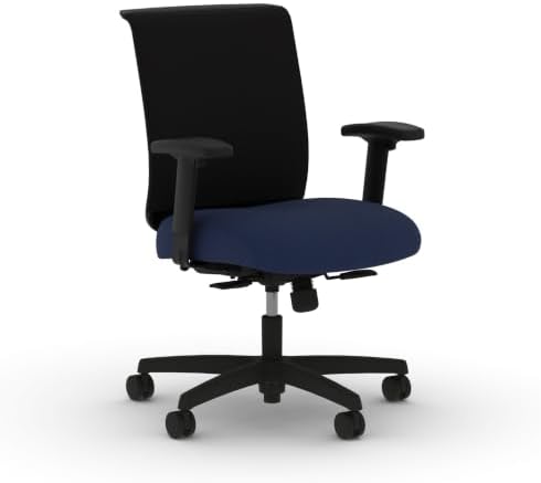 HON Convergence Ergonomic Office Chair, Office Desk Computer Chair, Indigo