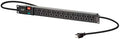 Monoprice 12 Outlet 1U Rackmount Power Distribution Unit - NEMA 5-15R, Surge-Protected Sockets, 1050 Joules, 6 Feet Cord