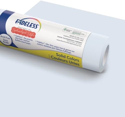 Fadeless Schoolgirl Style Bulletin Board Paper, Fade Resistant