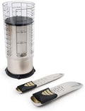 KitchenArt 2 Cup Pro Essentials Gift Set, 6.5x6.5x7", 3-Piece Set