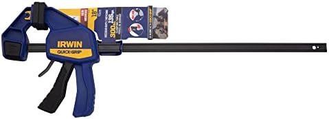 IRWIN QUICK-GRIP Bar Clamp, One-Handed, Medium-Duty, 18-Inch (1964719)