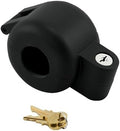 Prime-Line S 41888 Knob, Lock-Out Keyed Device, Diecast Metal, Matte Black Finish (Single Pack)