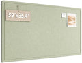 Fluxynara 59" x 35.4" Large Bulletin Board, Sage