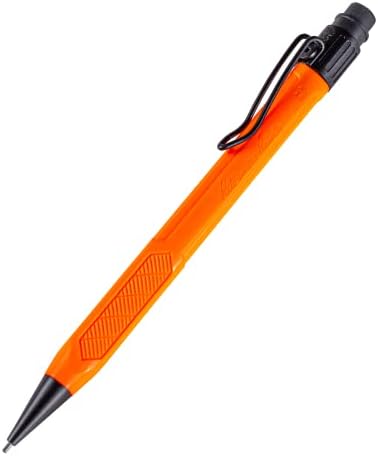 Rite in the Rain Weatherproof Mechanical Pencil, Orange Barrel, 1.3mm Dark Lead, 12 lead refills (No. OR15)