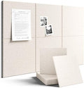 Fluxynara Felt Bulletin Board & Cork Board Alternative, Oatmeal