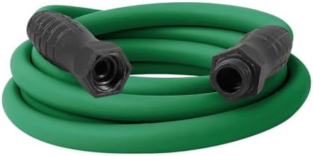 Flexzilla Colors SwivelGrip Garden Hose 5/8 in. x 10 ft., Lightweight All-Weather Water Hose, Durable and Flexible, Leak-Free Connections, Forest Green